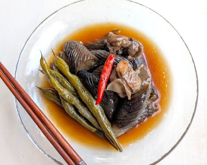 なすと鶏肉の冷たい煮物　＜煮るオート＞