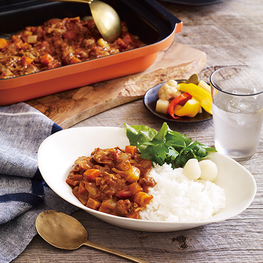 グリルトマトカレー