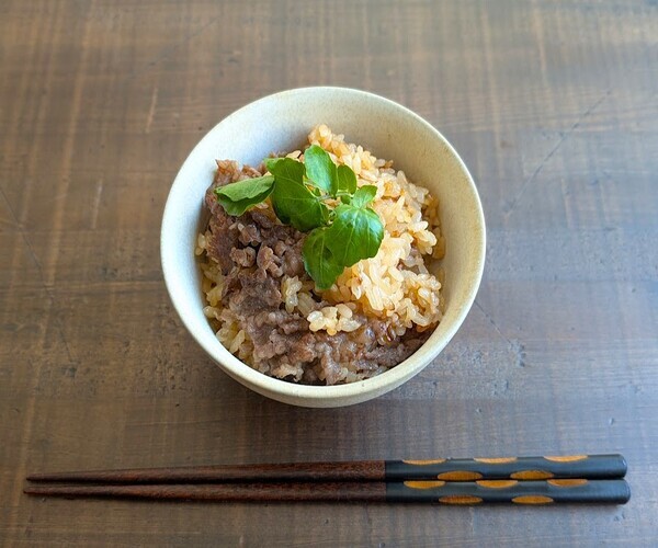 みんな大好きお肉ごはん！牛肉の炊き込みごはん