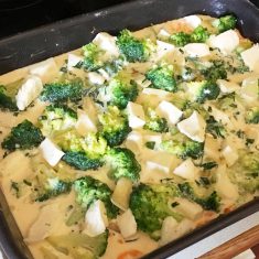 オーブンで焼きます。