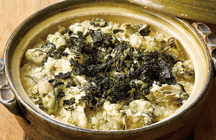 牡蠣ごはん ーふっくら溢れ出る磯の風味ー