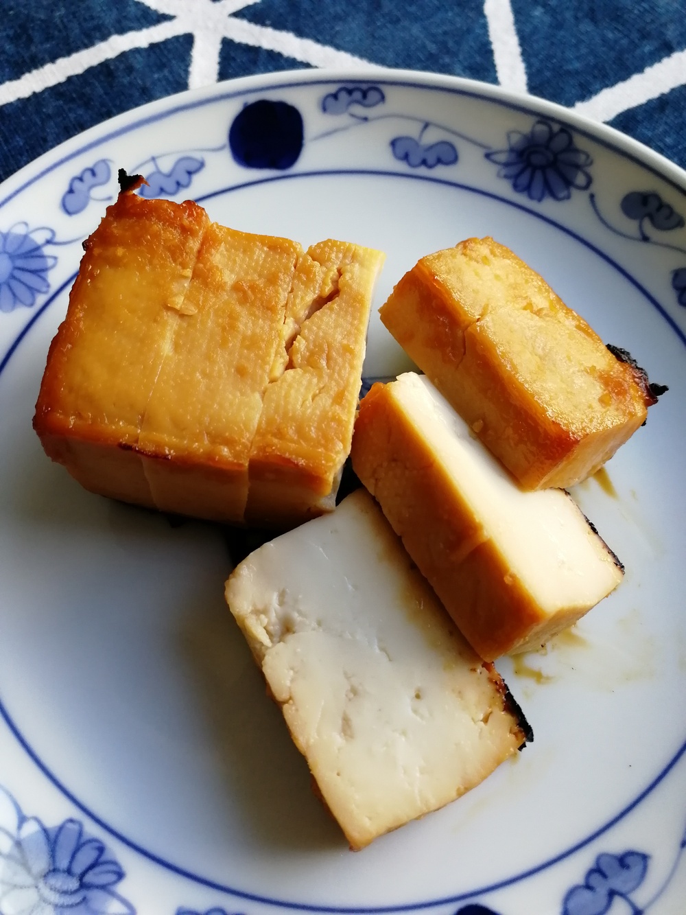 味噌漬け豆腐のグリル