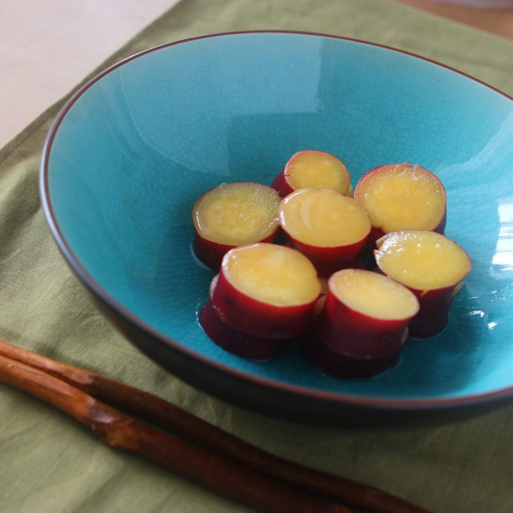 さつまいものレモン煮