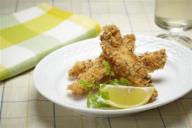 鶏肉の香草パン粉揚げ