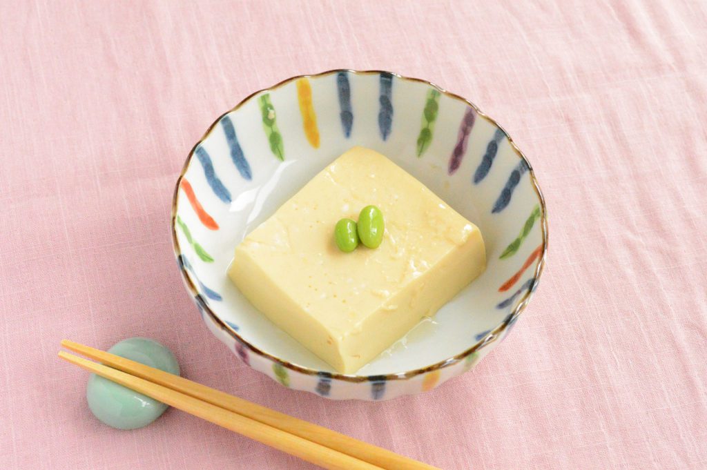 レンチン玉子豆腐