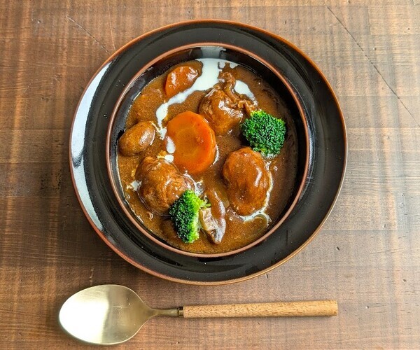 牛小間肉がごちそうに！牛ボールのビーフシチュー