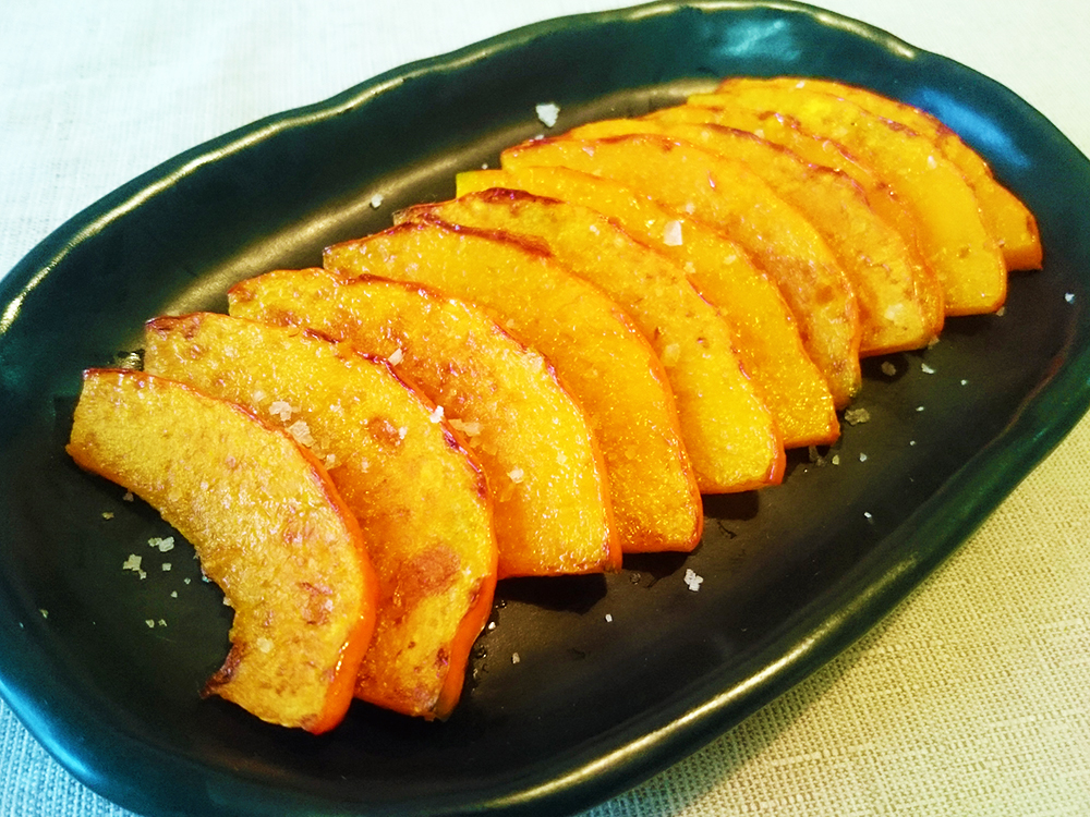 コリンキーの皮ごとグリル
