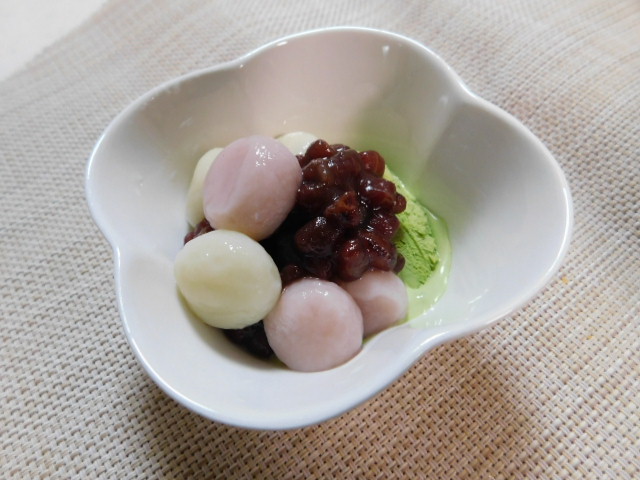 変わり白玉