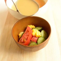 お椀に③と④を入れる。