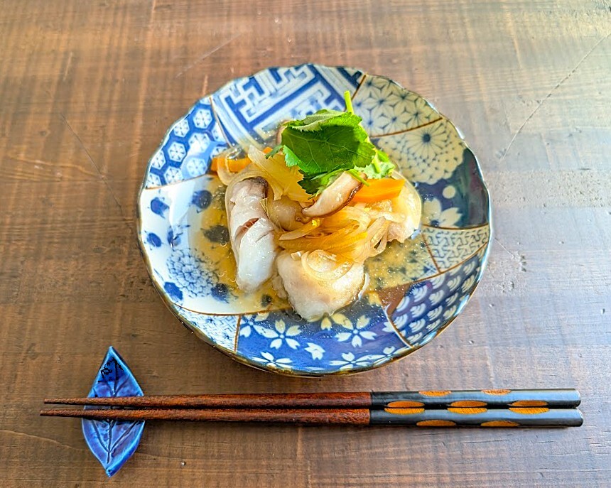 柚子の香りで冬を味わう タラの和風ゆずあんかけ　＜焼サポート＞