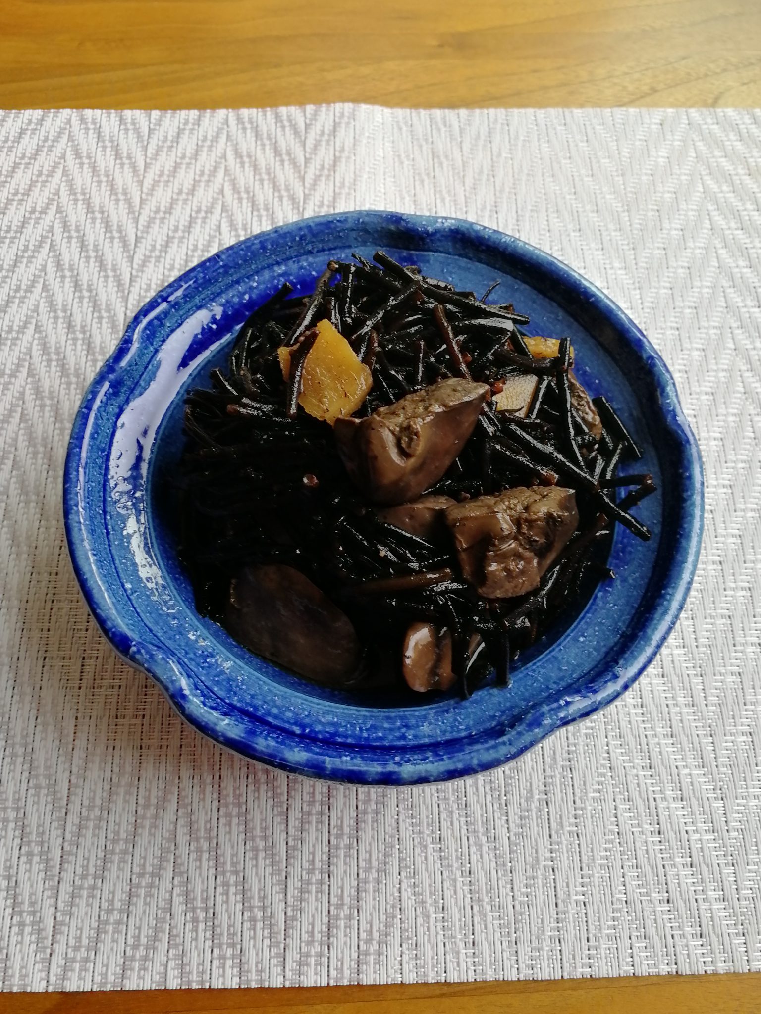 レバーひじき煮