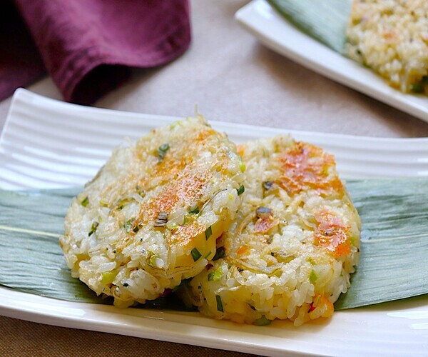 小腹がすいた時に　じゃこチーズおやき　＜焼サポート＞