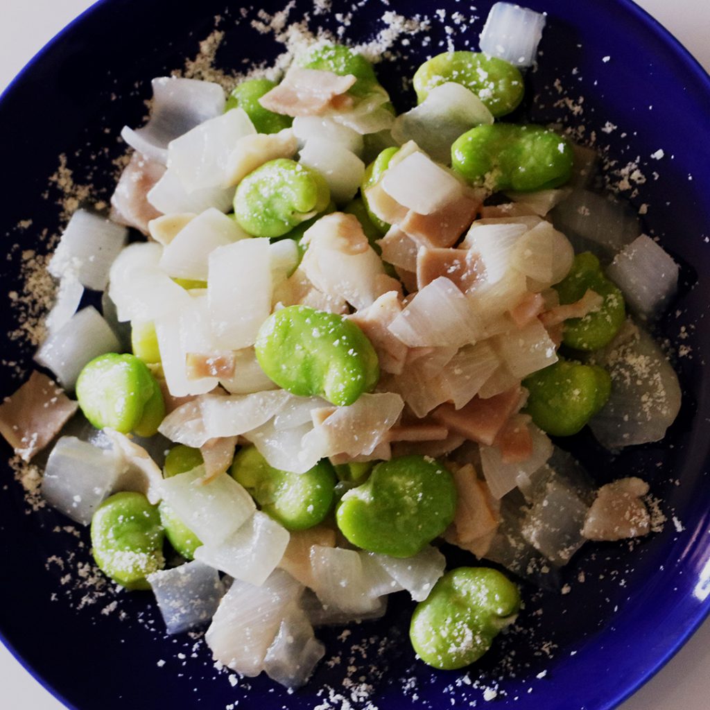 そら豆のバター風味