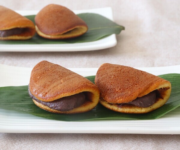 フライパンで作る 折りどら焼き 【温度クック】
